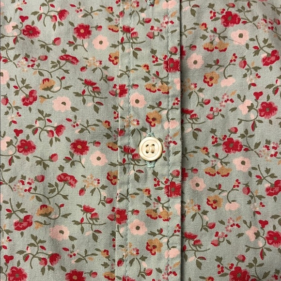 Women’s Floral Button-Up Long Sleeve Blouse Small - Picture 5 of 5